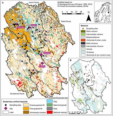 Quaternary Landforms and Basin Morphology Control the Natural Eutrophy of Boreal Lakes and Their Sensitivity to Anthropogenic Forcing